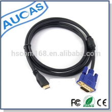 8m 6ft 15pin gold hdmi männlich zu vga männlich kabel blau